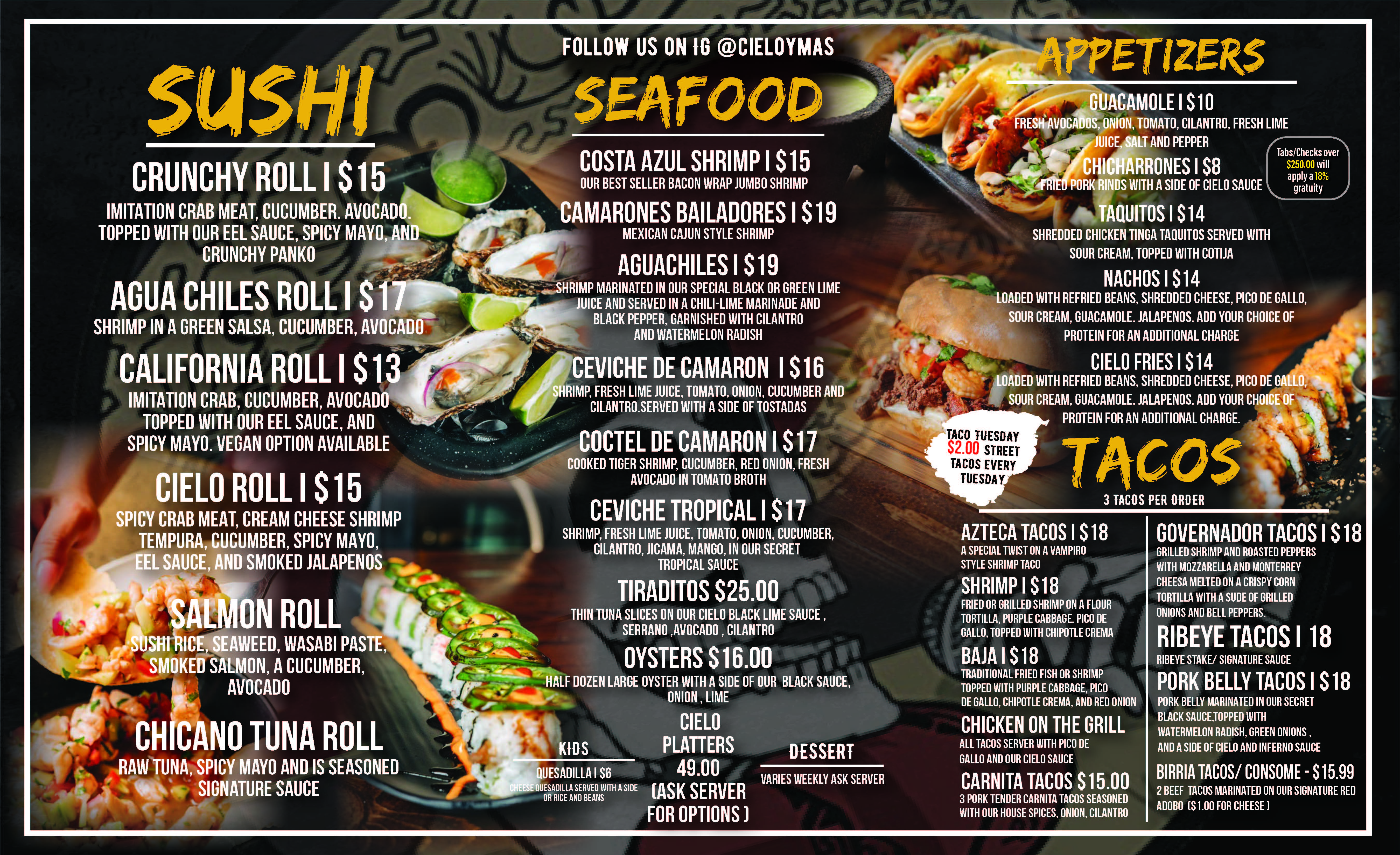 Food Menu